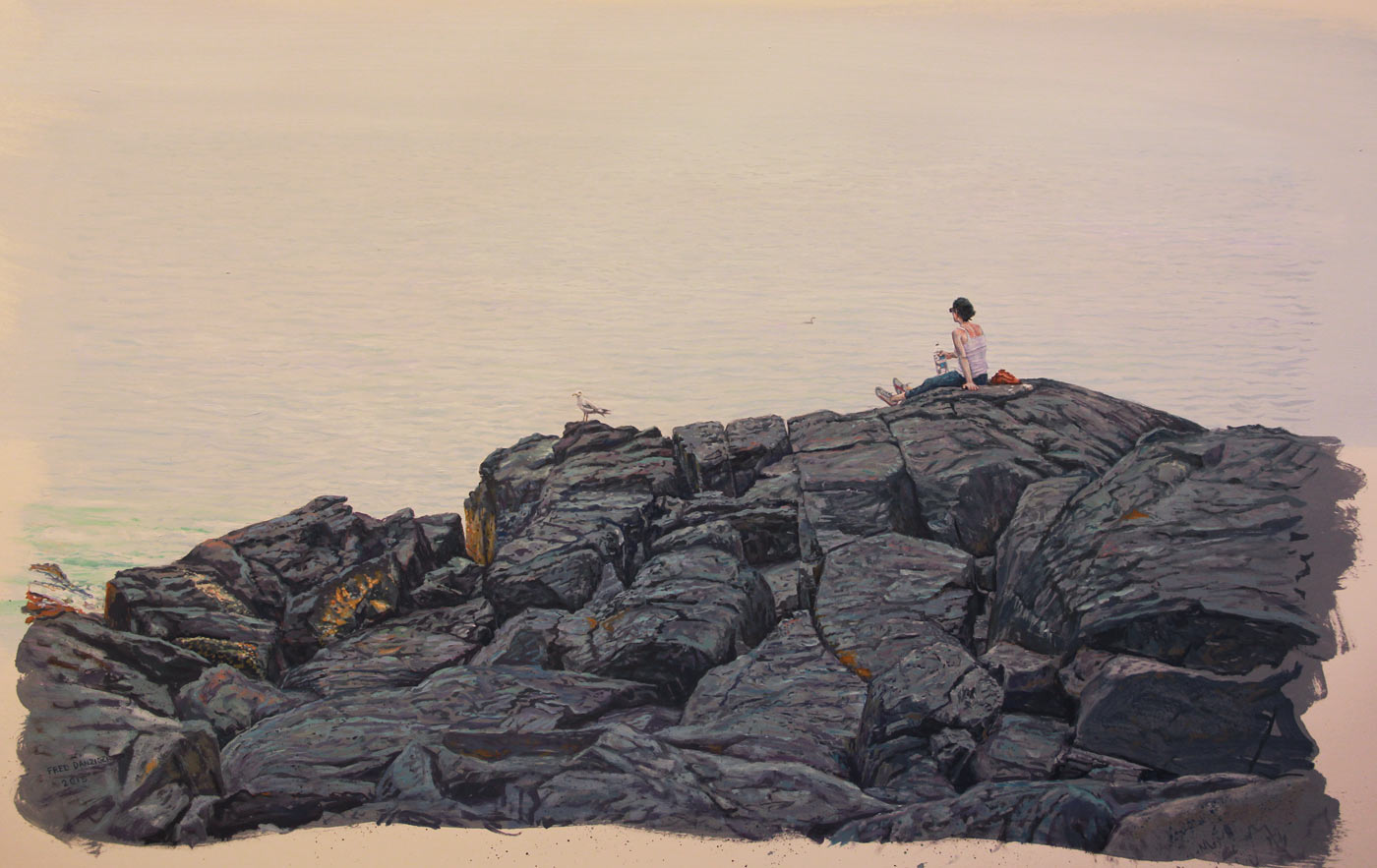 Monhegan view