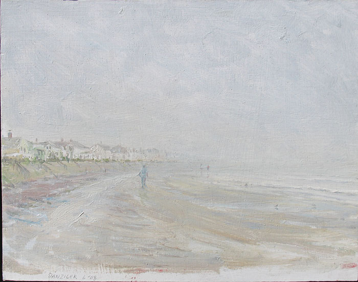 fog on the beach